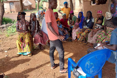 Farmers training at Shellilanyili & Shebo